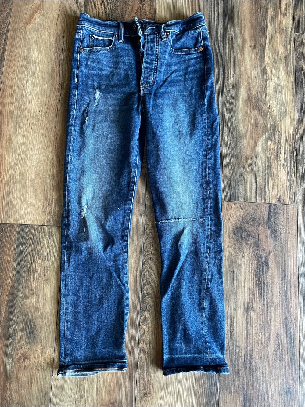 GAP Women’s Blue Slim Straight Jeans